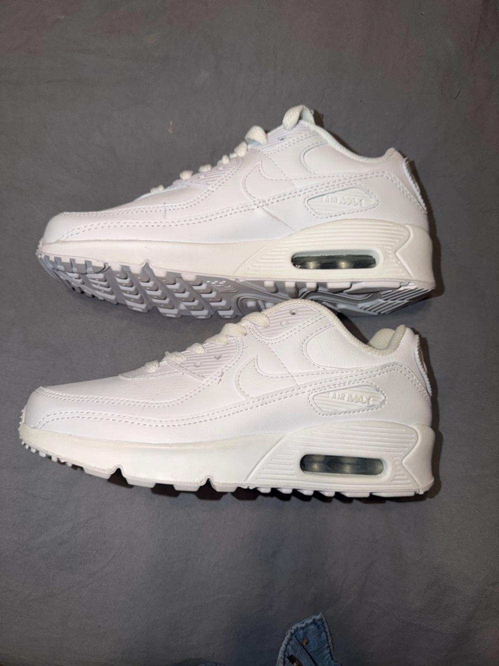 Nike Air Max Big Girls in White
